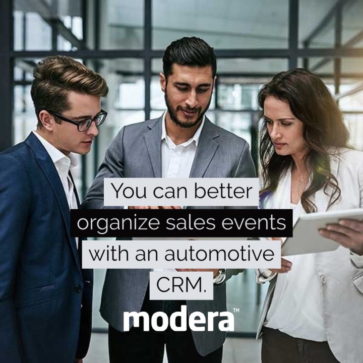 automate with automotive crm sales events