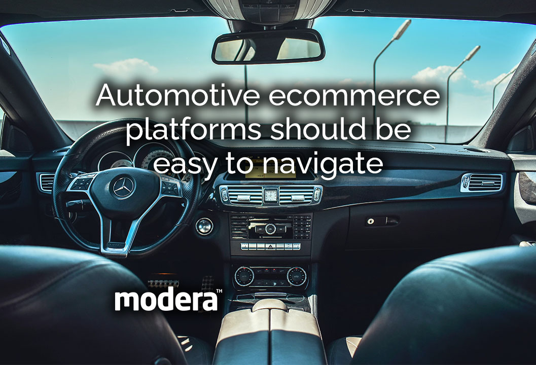 automotive ecommerce platforms should be easy to navigate