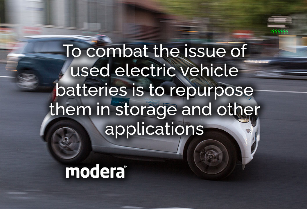 used electric cars batteries is to repurpose