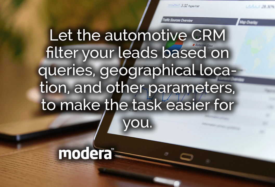 An automotive CRM software can help to