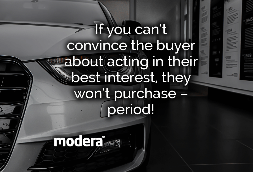 Car dealership sales strategy