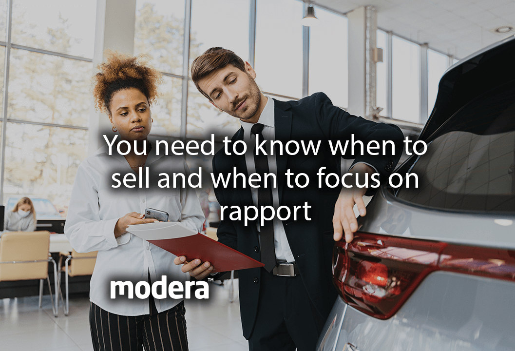 Building rapport in car sales