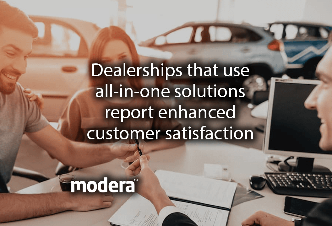 Dealerships that use all-in-one solutions report enhanced customer satisfaction