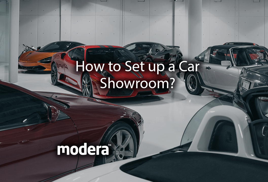 how to set up car showroom